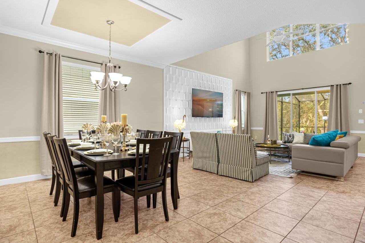 Light Yellow Home Lift Your Mood Near Disney 5Beds Kissimmee Exterior foto